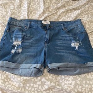 Jean shorts